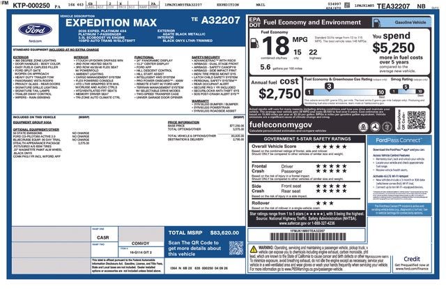 2026 Ford Expedition Max Platinum