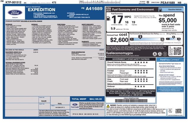 2023 Ford Expedition Timberline