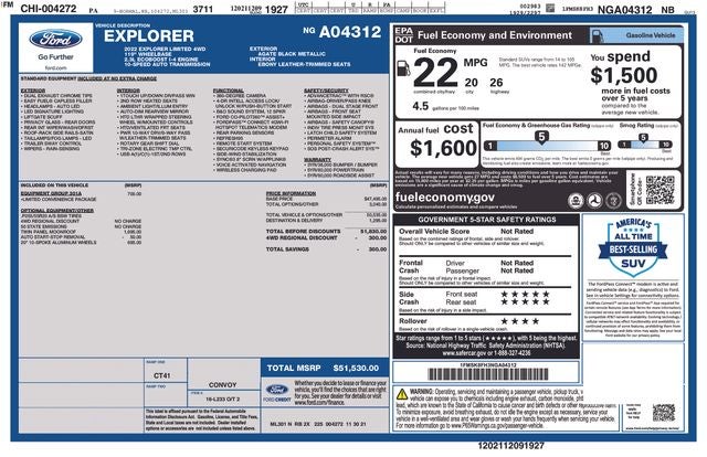 2022 Ford Explorer Limited