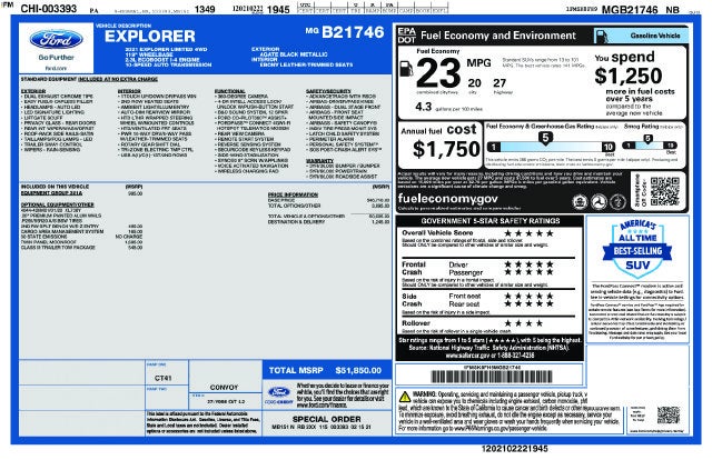 2021 Ford Explorer Limited