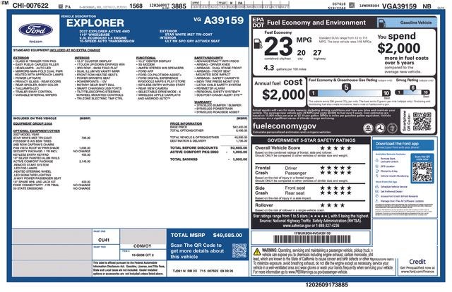 2027 Ford Explorer Active