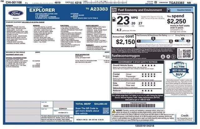 2026 Ford Explorer Active