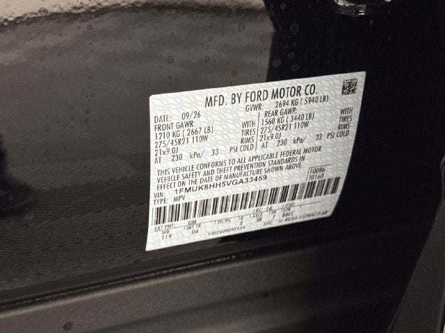 2027 Ford Explorer Platinum