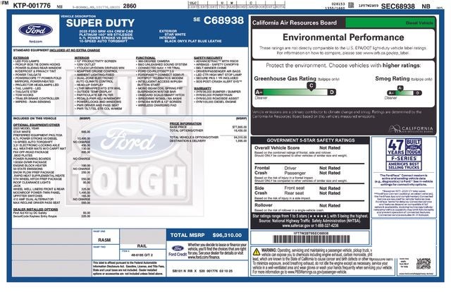 2025 Ford F-250SD Platinum