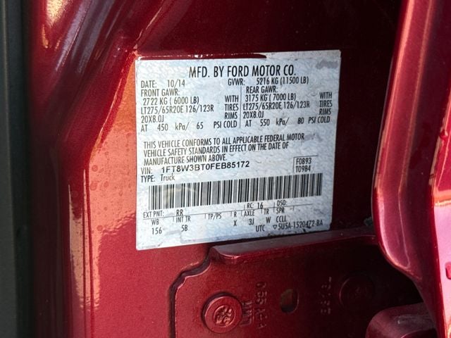 2015 Ford F-350SD Lariat