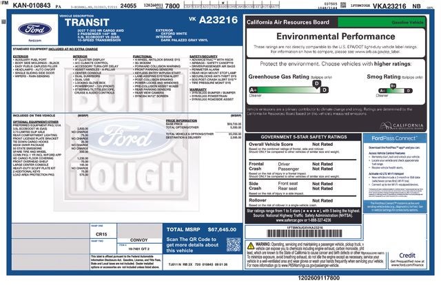 2027 Ford Transit-350 Base