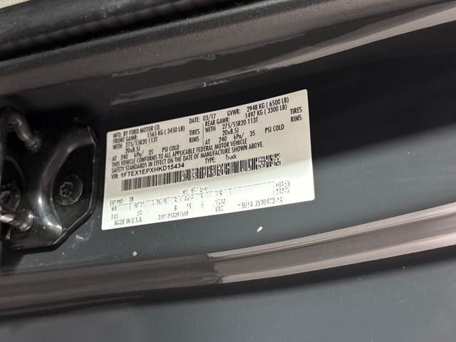 2017 Ford F-150 XL