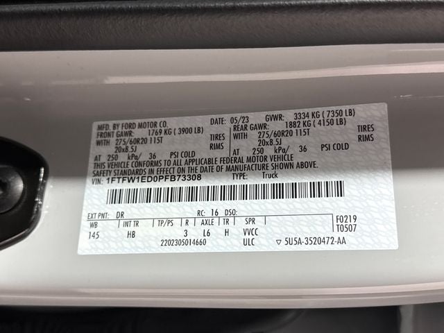 2023 Ford F-150 Lariat
