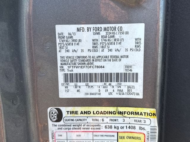 2013 Ford F-150 XLT