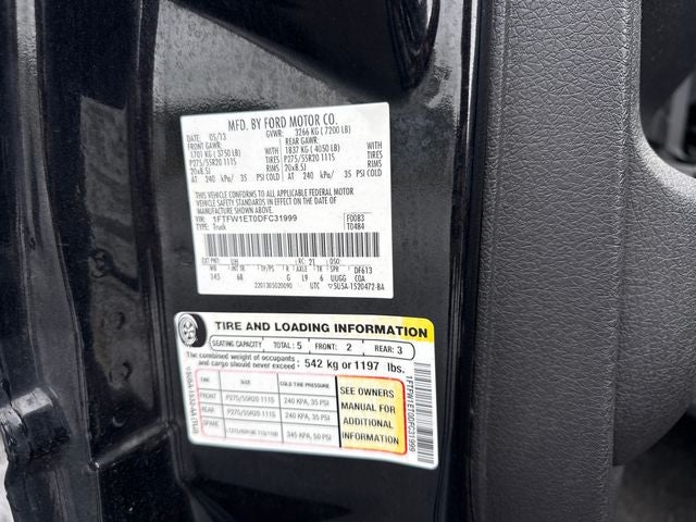 2013 Ford F-150 FX4