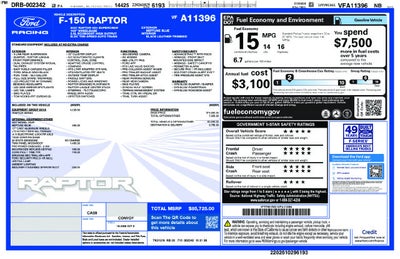 2027 Ford F-150 Raptor