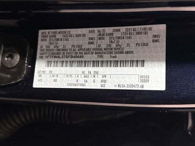 2025 Ford F-150 Tremor