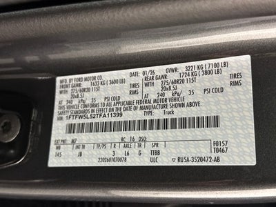 2026 Ford F-150 Lariat