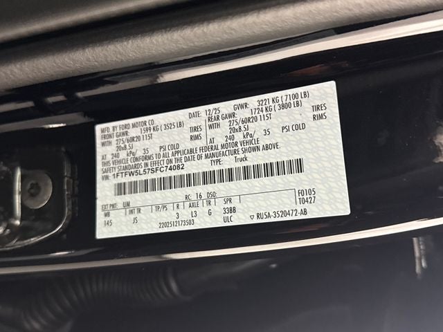 2025 Ford F-150 Lariat