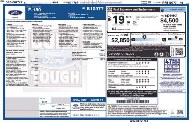 2024 Ford F-150 Lariat