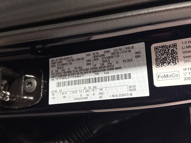 2026 Ford F-150 Lariat