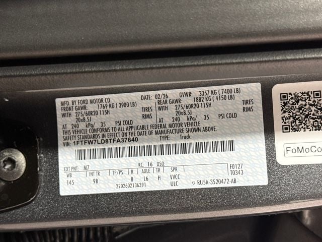 2026 Ford F-150 Platinum