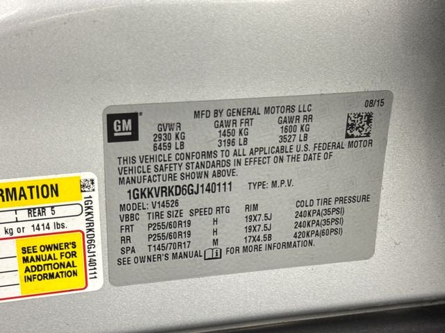 2016 GMC Acadia SLT-1