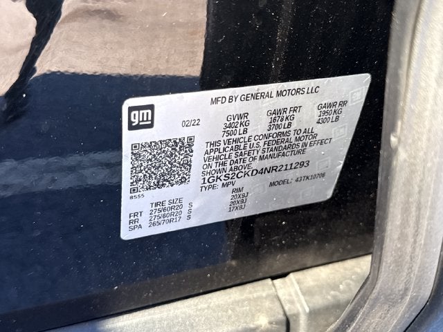 2022 GMC Yukon AT4