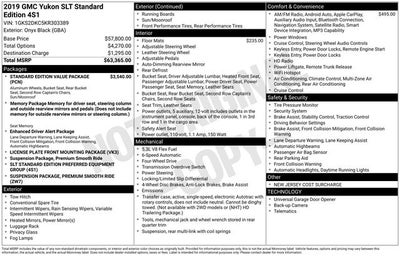 2019 GMC Yukon SLT Standard Edition