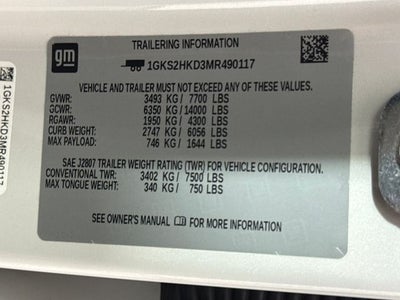 2021 GMC Yukon XL AT4