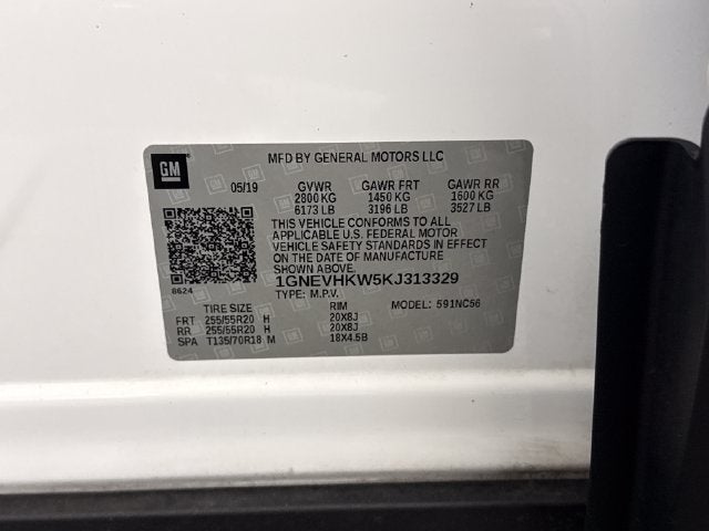 2019 Chevrolet Traverse 3LT