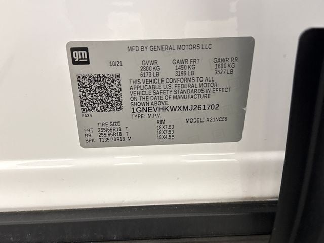 2021 Chevrolet Traverse LT Leather