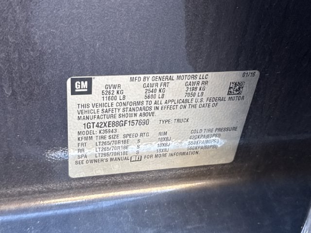 2016 GMC Sierra 3500HD SLT