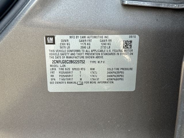 2011 Chevrolet Equinox LTZ