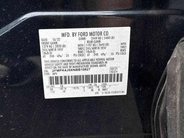 2022 Ford Edge SEL