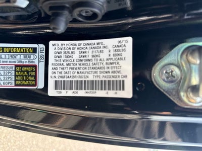 2015 Honda Civic Si