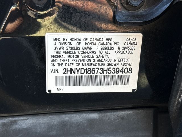 2003 Acura MDX Touring