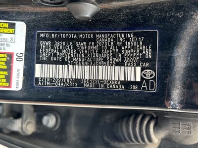 2018 Toyota Corolla LE