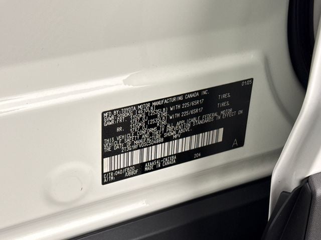2025 Toyota RAV4 LE