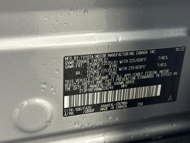 2022 Toyota RAV4 XLE