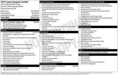 2019 Jeep Compass Limited