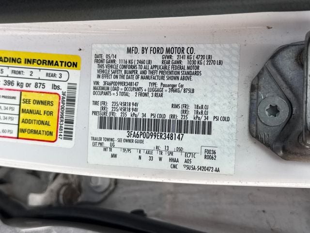 2014 Ford Fusion Titanium
