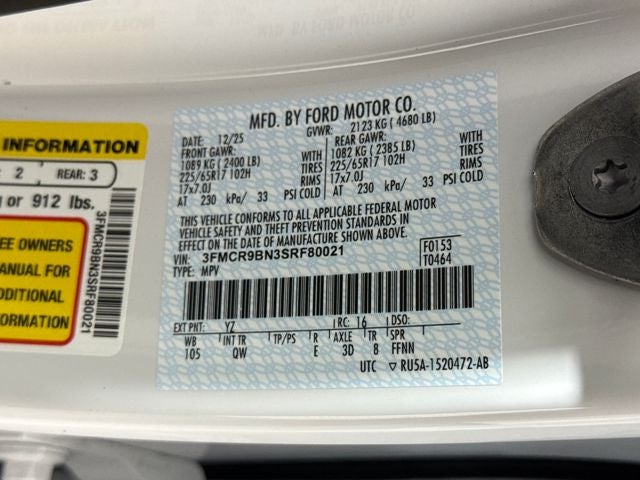 2025 Ford Bronco Sport Big Bend