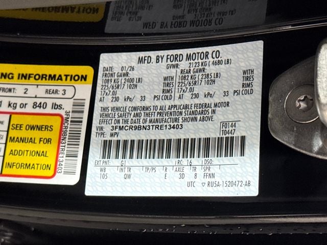 2026 Ford Bronco Sport Big Bend