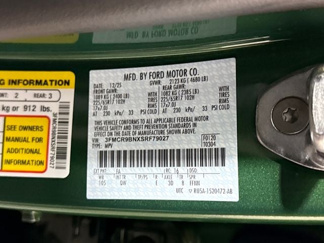 2025 Ford Bronco Sport Big Bend