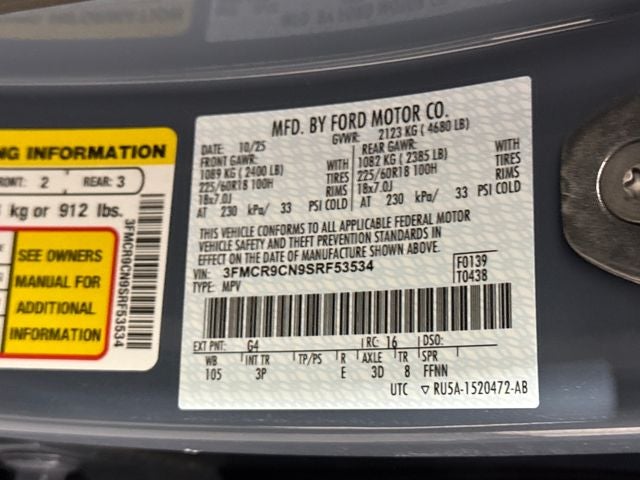 2025 Ford Bronco Sport Outer Banks