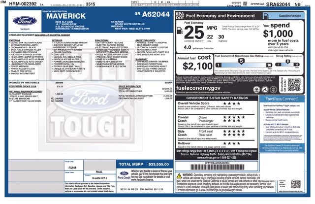 2025 Ford Maverick XLT