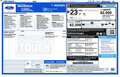 2025 Ford Maverick Tremor