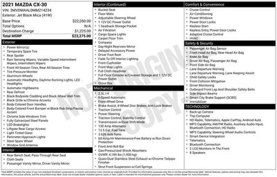2021 Mazda Mazda CX-30 2.5 S