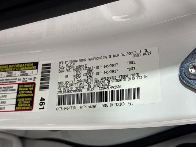 2024 Toyota Tacoma SR5