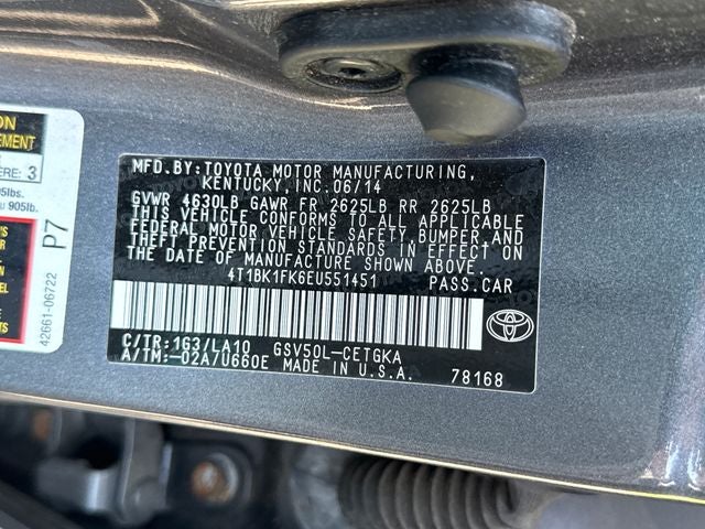 2014 Toyota Camry XLE