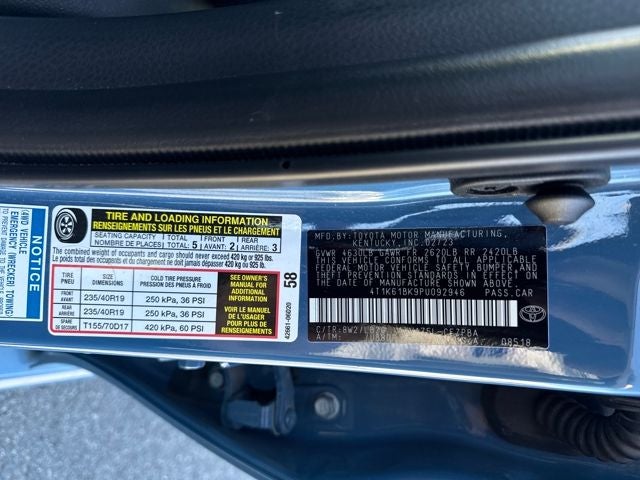 2023 Toyota AWD Camry XSE