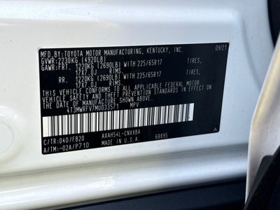 2021 Toyota RAV4 Hybrid LE