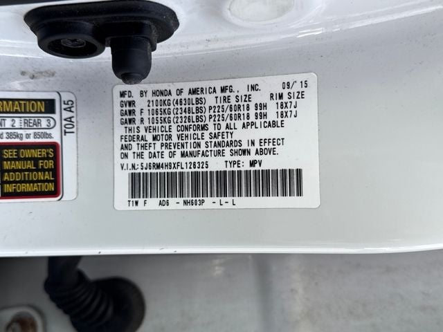 2015 Honda CR-V Touring