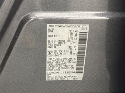 2020 Nissan Pathfinder SV
